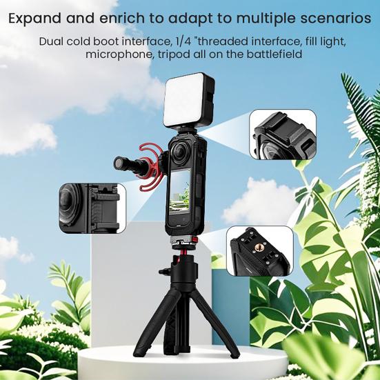 Camera Frame Case with Magnetic Quick-Release Base Anti-Fall Enclosed Lock Frame for Secure Mounting Camera Mount Accessories чорний
Camera Frame Case with Magnetic Quick-Release Base Anti-Fall Enclosed Lock Frame for Secure Mounting Camera Mount Accessories чорний