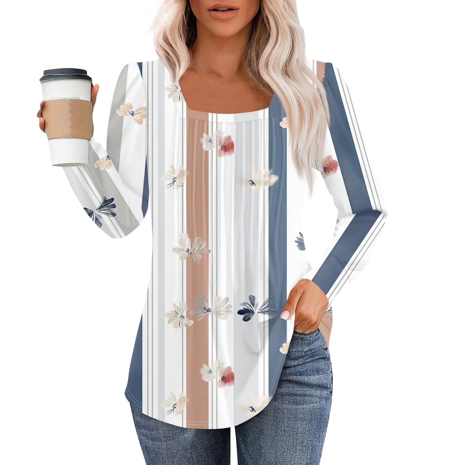 Жіночі сорочки з довгим рукавом. Одягнені повсякденні блузки. Плісе. Туніки з квадратною горловиною. XXXL білий
Жіночі сорочки з довгим рукавом. Одягнені повсякденні блузки. Плісе. Туніки з квадратною горловиною. XXXL білий