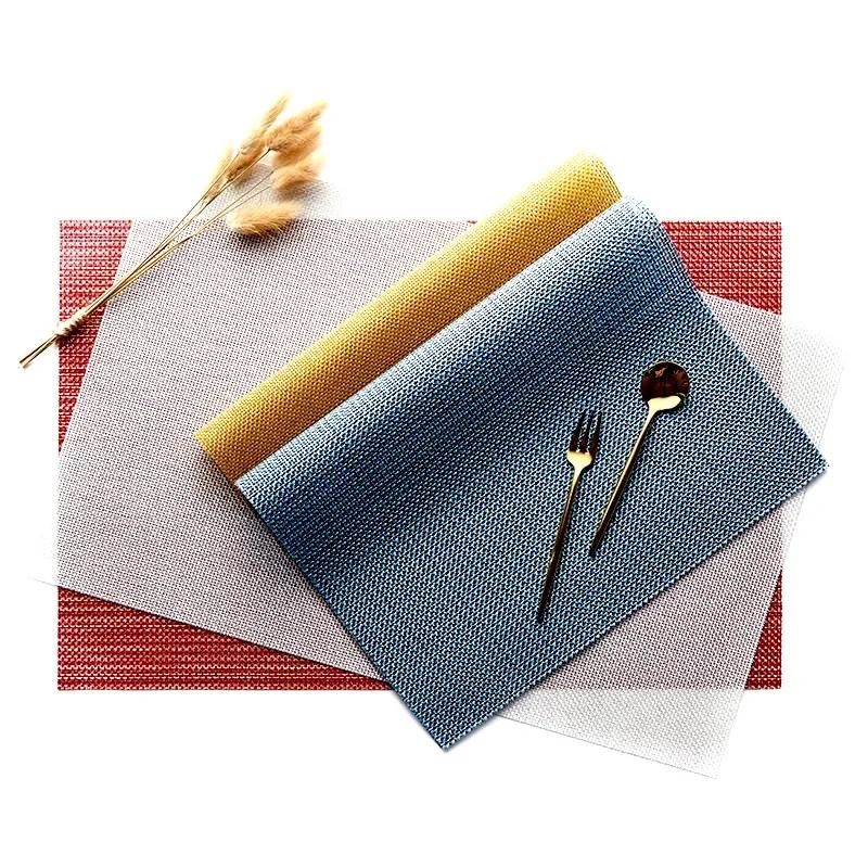 Simple Square Woven Imitation Linen Placemat Insulated Western Food Placemat PVC Anti-scalding and Waterproof Table Mat 1 size синий
Simple Square Woven Imitation Linen Placemat Insulated Western Food Placemat PVC Anti-scalding and Waterproof Table Mat 1 size синий