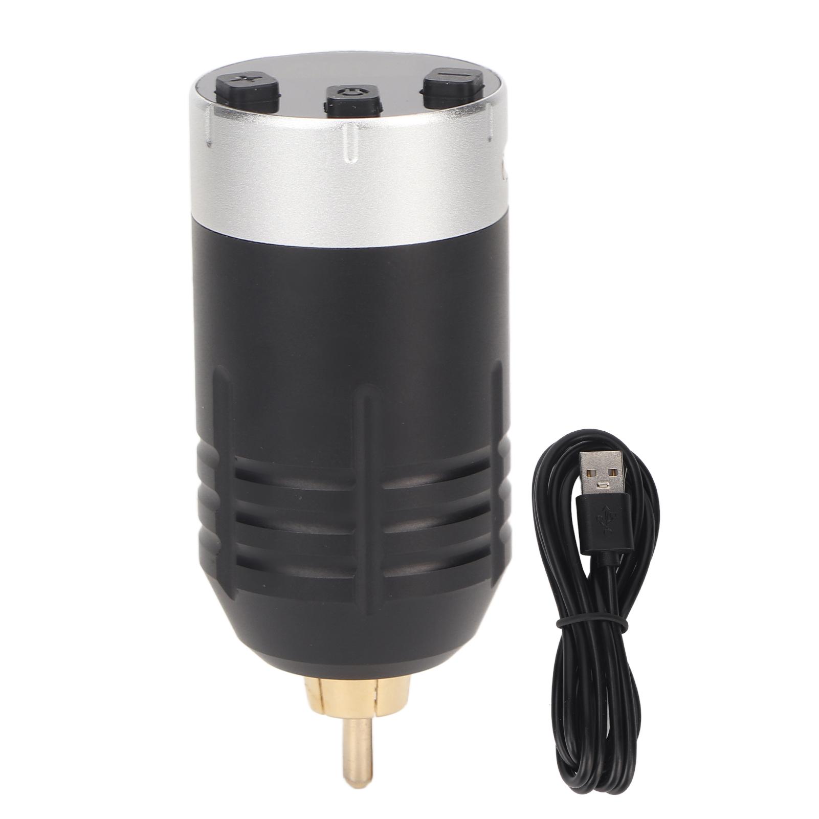 RCA Wireless Tattoo Power Supply 1500mAh Capacity LED Display Rechargeable Tattoo Machine Battery
RCA Wireless Tattoo Power Supply 1500mAh Capacity LED Display Rechargeable Tattoo Machine Battery