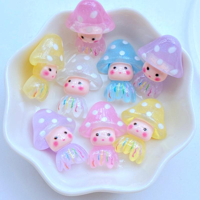 10Pcs New Cute Cartoon Mini Mushroom Octopus Series Flat Back Resin Scrapbooking DIY Jewelry Craft Decoration Accessories
10Pcs New Cute Cartoon Mini Mushroom Octopus Series Flat Back Resin Scrapbooking DIY Jewelry Craft Decoration Accessories