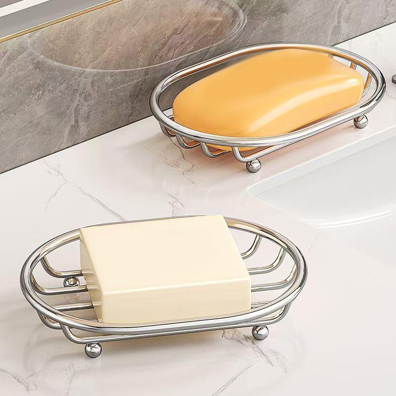 Stainless Steel Soap Dish Holder Non Slip Rustproof Drainage Soap Rack For Bathroom Kitchen Sink Soap Filter Rack Accessories One size
Stainless Steel Soap Dish Holder Non Slip Rustproof Drainage Soap Rack For Bathroom Kitchen Sink Soap Filter Rack Accessories One size
