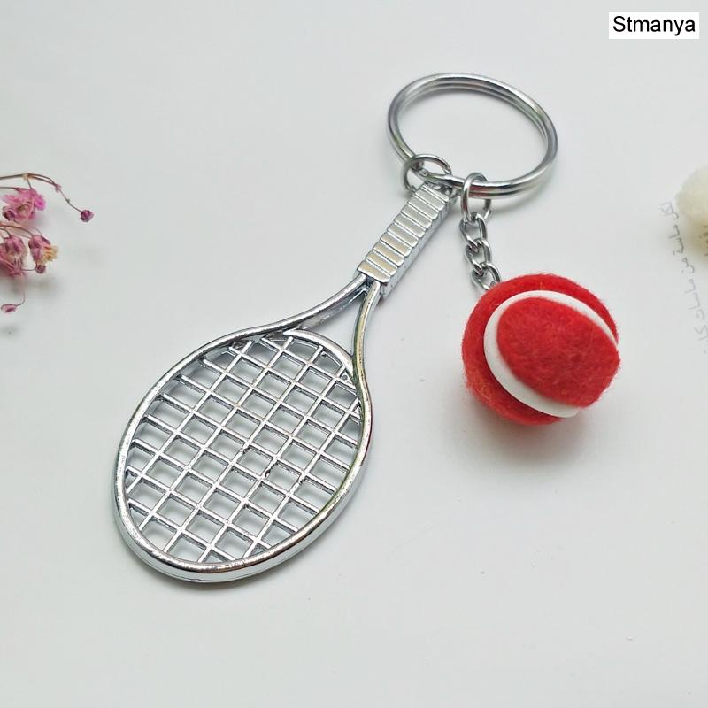 Tennis Racket Keychain - Cute Sport Mini Keychain 6 Color Pendant Car Keyring Sports Key Chain Love Sports Gifts красный
Tennis Racket Keychain - Cute Sport Mini Keychain 6 Color Pendant Car Keyring Sports Key Chain Love Sports Gifts красный