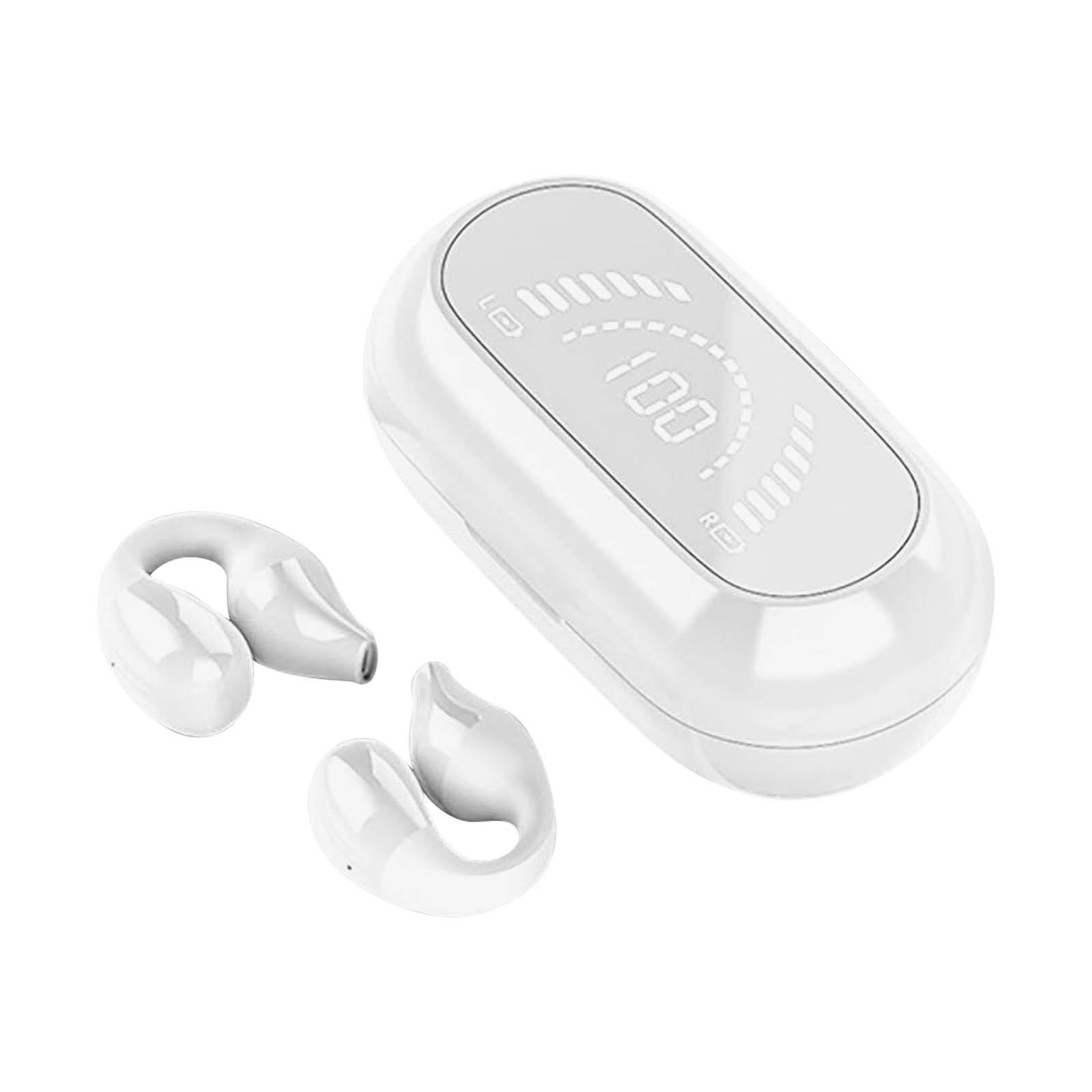 S03 беспроводные наушники Bo-ne Conduction Earring Type спортивные клипсы T-WS Bluetooth совместимые наушники для смартфона One Size белый
S03 беспроводные наушники Bo-ne Conduction Earring Type спортивные клипсы T-WS Bluetooth совместимые наушники для смартфона One Size белый