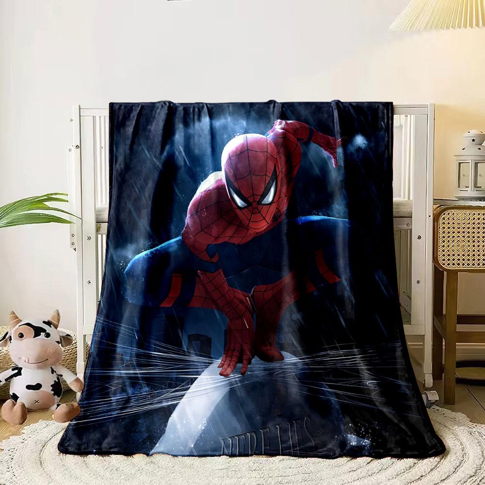 Red-and-blue suit with a black web-like pattern and glowing white eyes. for all seasons blanket lunch break throw gift 80cm x 120cm
Red-and-blue suit with a black web-like pattern and glowing white eyes. for all seasons blanket lunch break throw gift 80cm x 120cm