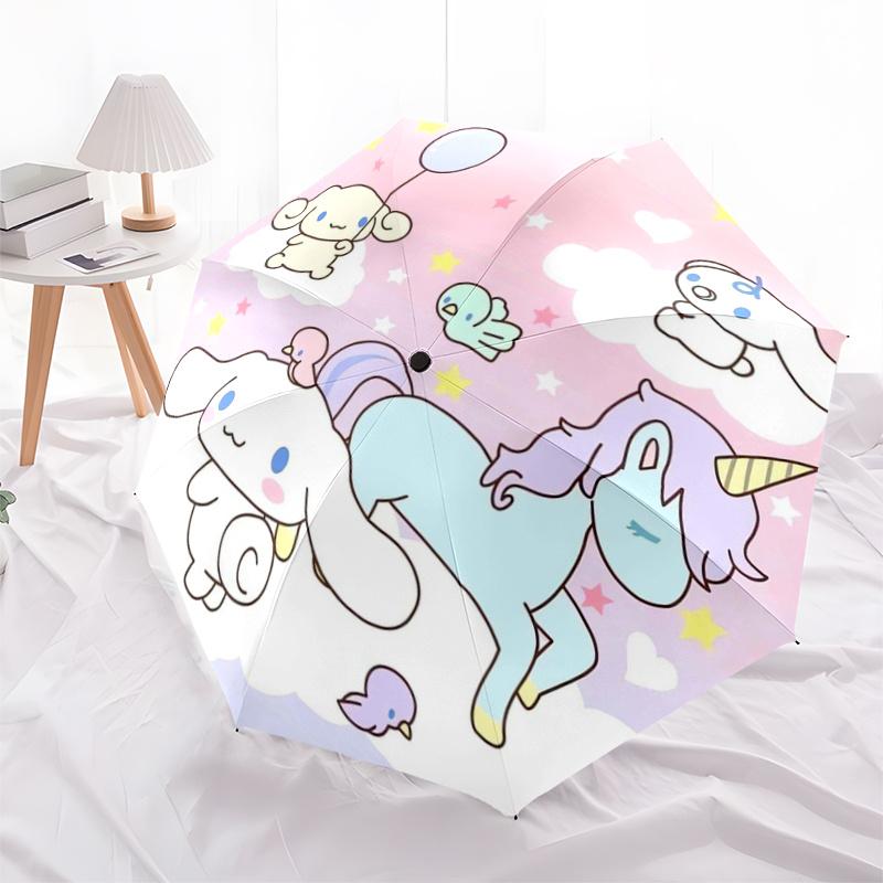 1pc Unicorn & Cinnamoroll Idea Automatic Opening and Closing Umbrella - Small Umbrella Suitable for Various Occasions, Portable 3-Fold Small Umbrella
1pc Unicorn & Cinnamoroll Idea Automatic Opening and Closing Umbrella - Small Umbrella Suitable for Various Occasions, Portable 3-Fold Small Umbrella