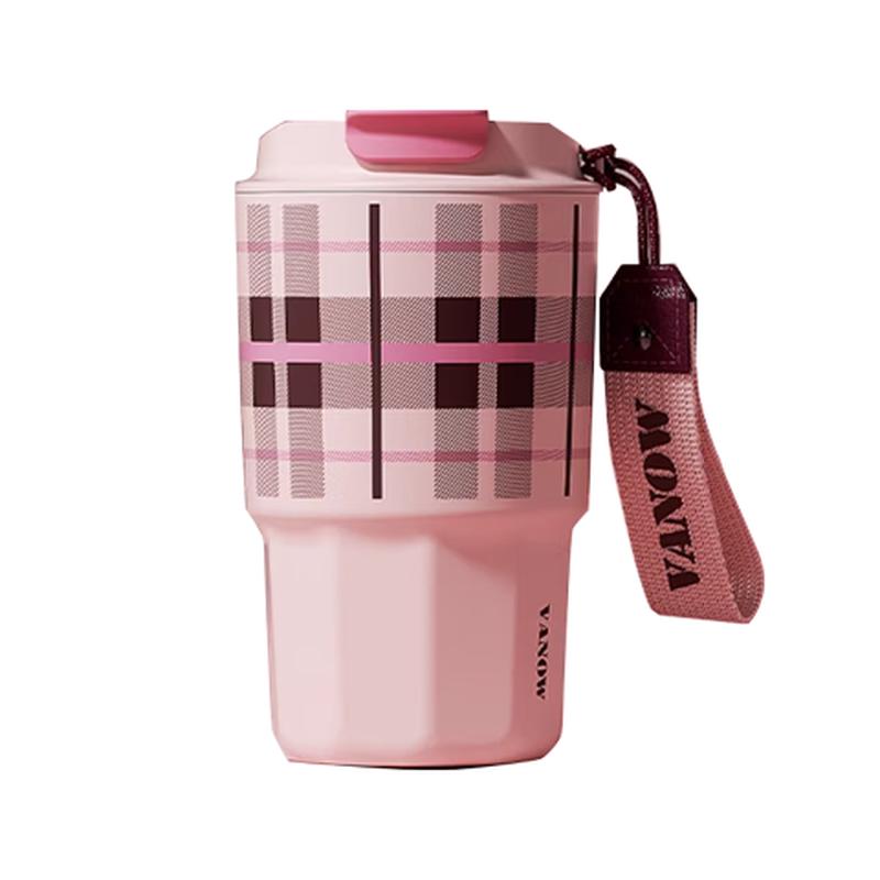 Vanow Retro Plaid Stainless Steel Coffee Cup
Vanow Retro Plaid Stainless Steel Coffee Cup