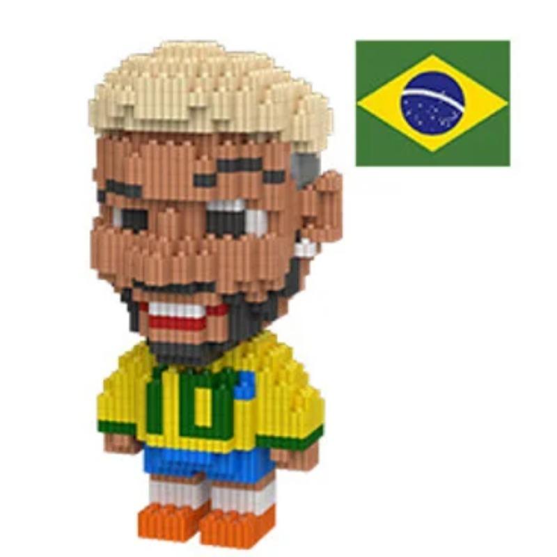 Футбольний чемпіонат Футбольний гравець Набір зірок Будівельні блоки Фігурки Іграшки Діти Дорослі Подарунки
Футбольний чемпіонат Футбольний гравець Набір зірок Будівельні блоки Фігурки Іграшки Діти Дорослі Подарунки