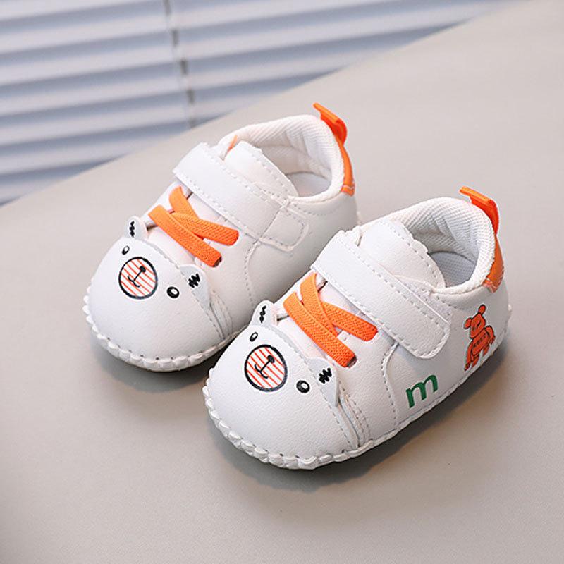 Spring and Autumn New 0-1 Year Old Baby Soft-soled Toddler Shoes, Male and Female Infants Cartoon Velcro Single Shoes 2 17 помаранчевий
Spring and Autumn New 0-1 Year Old Baby Soft-soled Toddler Shoes, Male and Female Infants Cartoon Velcro Single Shoes 2 17 помаранчевий