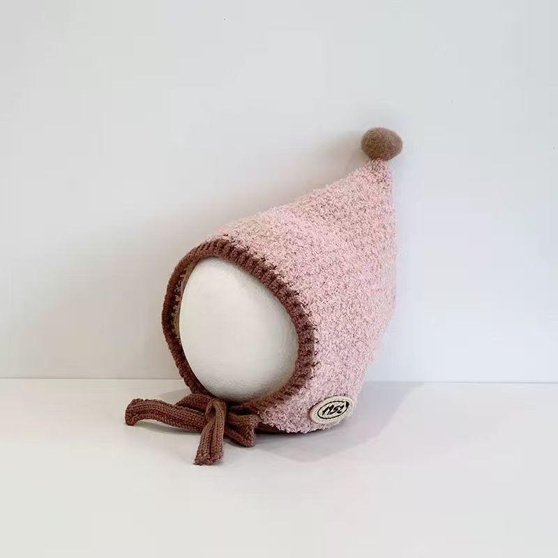 Winter Warm Baby Pointed Ear Protection Cap Toddler Pompom Beanie 6-24Month Boy Girl Lace-up Knitted Hat Kids Plsuh Headgear
Winter Warm Baby Pointed Ear Protection Cap Toddler Pompom Beanie 6-24Month Boy Girl Lace-up Knitted Hat Kids Plsuh Headgear