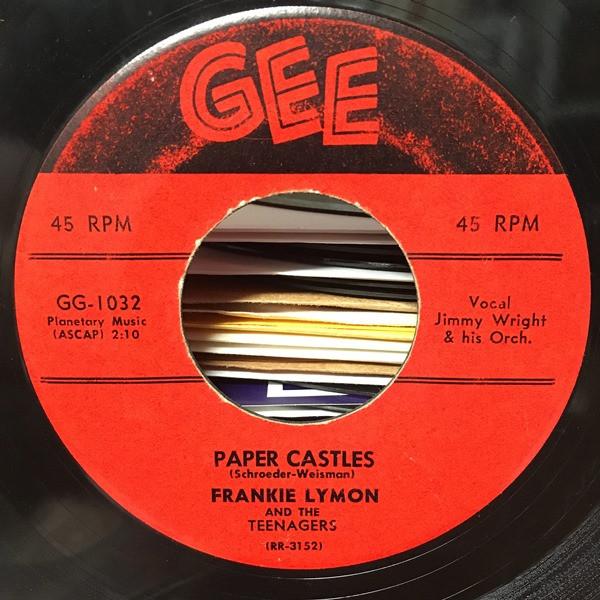7-дюймовая пластинка FRANKIE LYMON & THE TEENAGERS - Paper Castles / Teenage Love GG1032 Gee 1957 US Рок Б/У
7-дюймовая пластинка FRANKIE LYMON & THE TEENAGERS - Paper Castles / Teenage Love GG1032 Gee 1957 US Рок Б/У