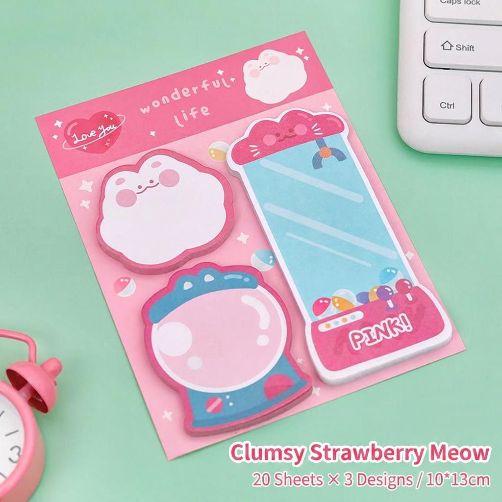 Die Cut Memo Pad Cartoon Cartoon Sticky Notes Student Memo Pad Self-adhesive Decorative Sticky Pad For Journaling Document
Die Cut Memo Pad Cartoon Cartoon Sticky Notes Student Memo Pad Self-adhesive Decorative Sticky Pad For Journaling Document