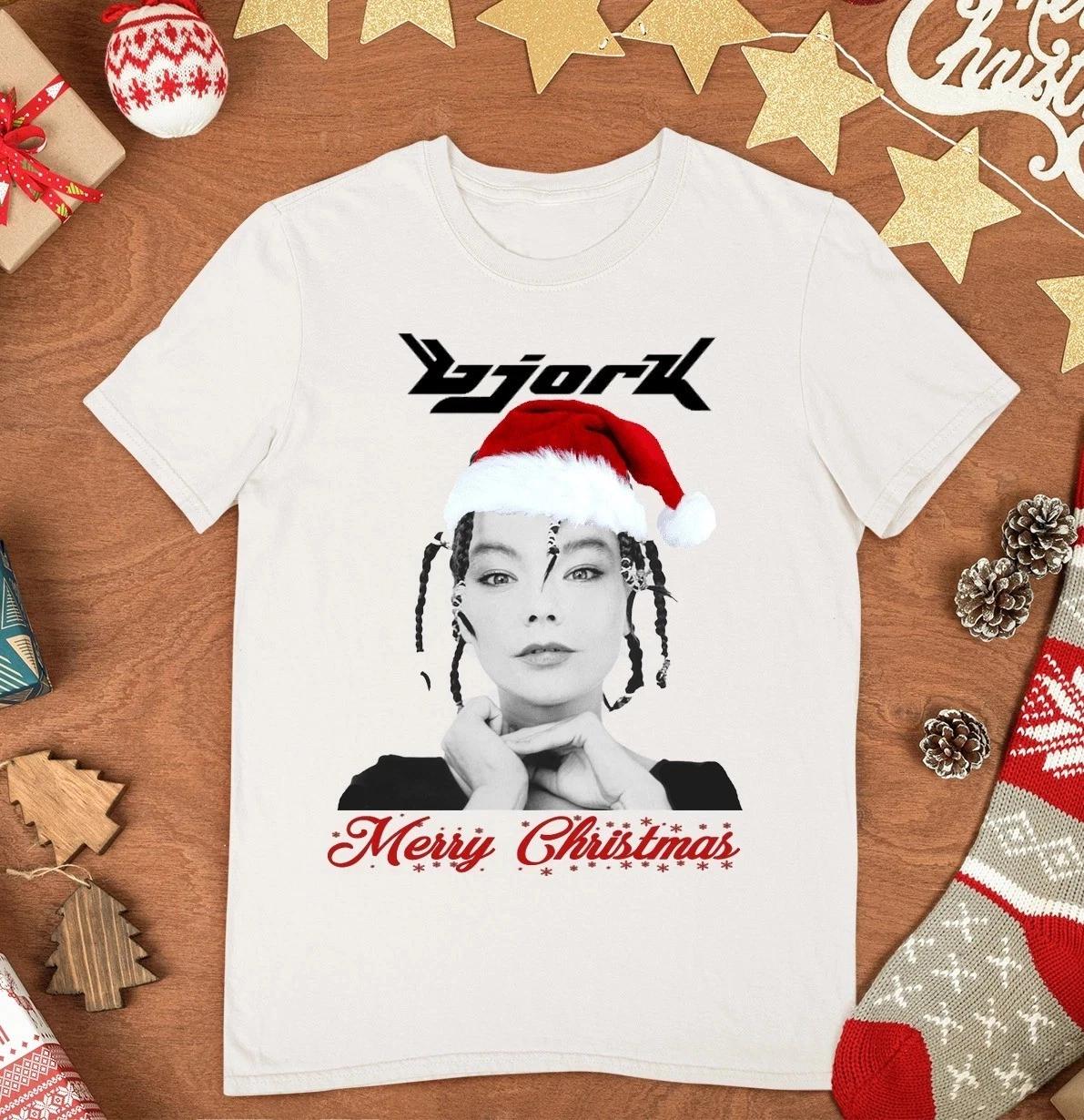 Santa Bjork Merry Christmas Gift Fans White Size S-2XL T-Shirt L
Santa Bjork Merry Christmas Gift Fans White Size S-2XL T-Shirt L