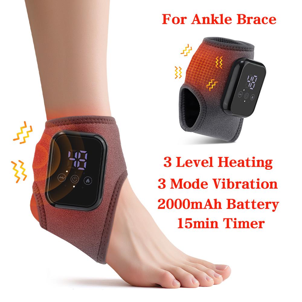 Foot Heat Massager Hot Compress Vibration Massage Ankle Guard Band Carpal Tunnel Hand Foot Protection Tool Ankle Support Brace
Foot Heat Massager Hot Compress Vibration Massage Ankle Guard Band Carpal Tunnel Hand Foot Protection Tool Ankle Support Brace