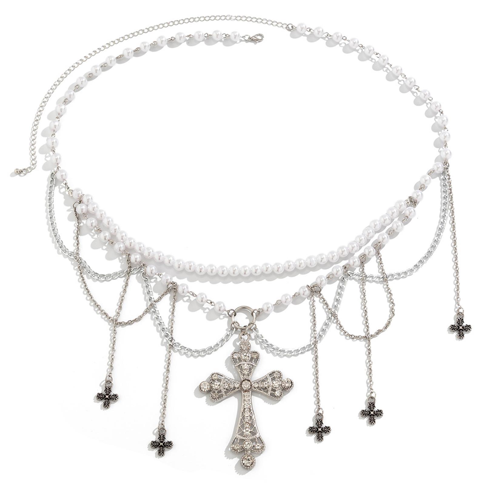 Elaborate Waist Belt Chain Party Multi Layer Sexy Metallic Crosses Jewelry for Jeans Body Jewelry for Women Hot Girls 1
Elaborate Waist Belt Chain Party Multi Layer Sexy Metallic Crosses Jewelry for Jeans Body Jewelry for Women Hot Girls 1