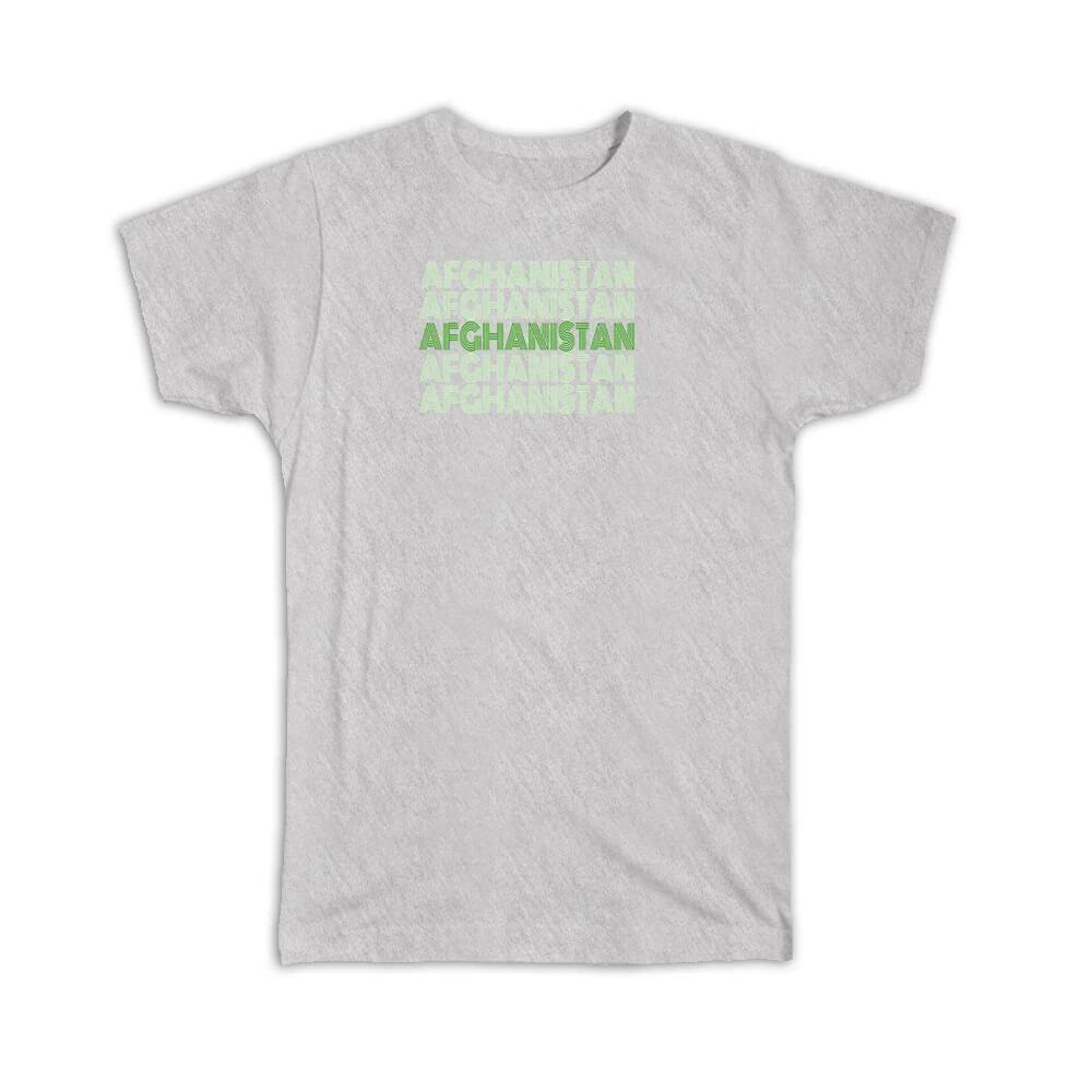 Gift T-Shirt : Afghanistan Afghan Green Font Modern City L
Gift T-Shirt : Afghanistan Afghan Green Font Modern City L