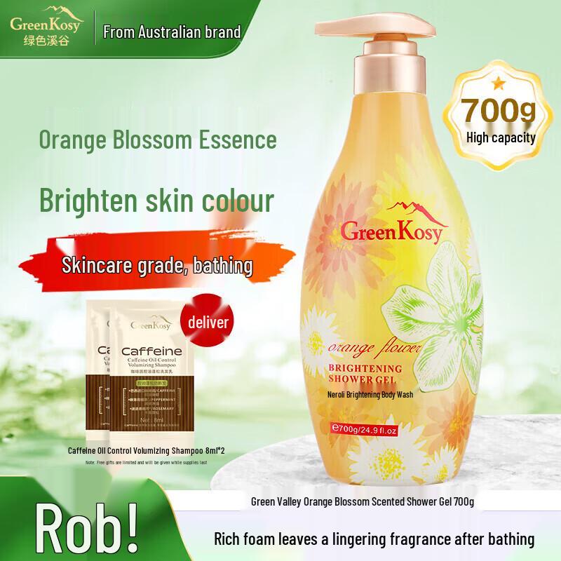 Green Valley Orange Blossom Hydrating Body Wash
Green Valley Orange Blossom Hydrating Body Wash