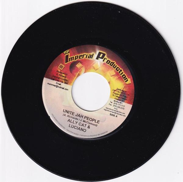7inch Record ALLEY CAT & LUCIANO - Unite Jah People NONE Imperial Produc Jamaica Reggae, Ska & Dub Used
7inch Record ALLEY CAT & LUCIANO - Unite Jah People NONE Imperial Produc Jamaica Reggae, Ska & Dub Used