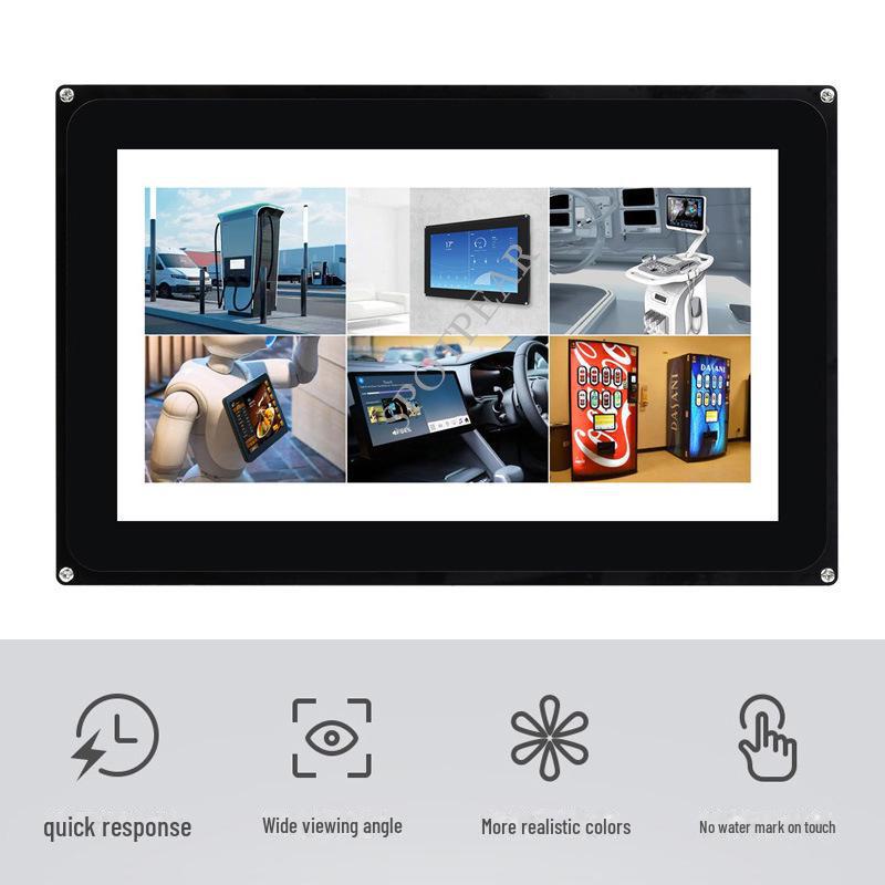 10.1 IPS Capacitive Touch Screen with RGB Interface and Tempered Glass, 1024×600 Display
10.1 IPS Capacitive Touch Screen with RGB Interface and Tempered Glass, 1024×600 Display