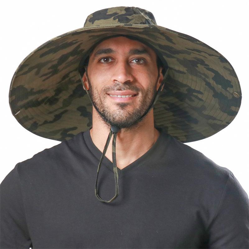 Men s and women s pure cotton camouflage oversized bucket hat outdoor sun protection sun hat hiking sand hat mountaineering sun hat men
Men s and women s pure cotton camouflage oversized bucket hat outdoor sun protection sun hat hiking sand hat mountaineering sun hat men
