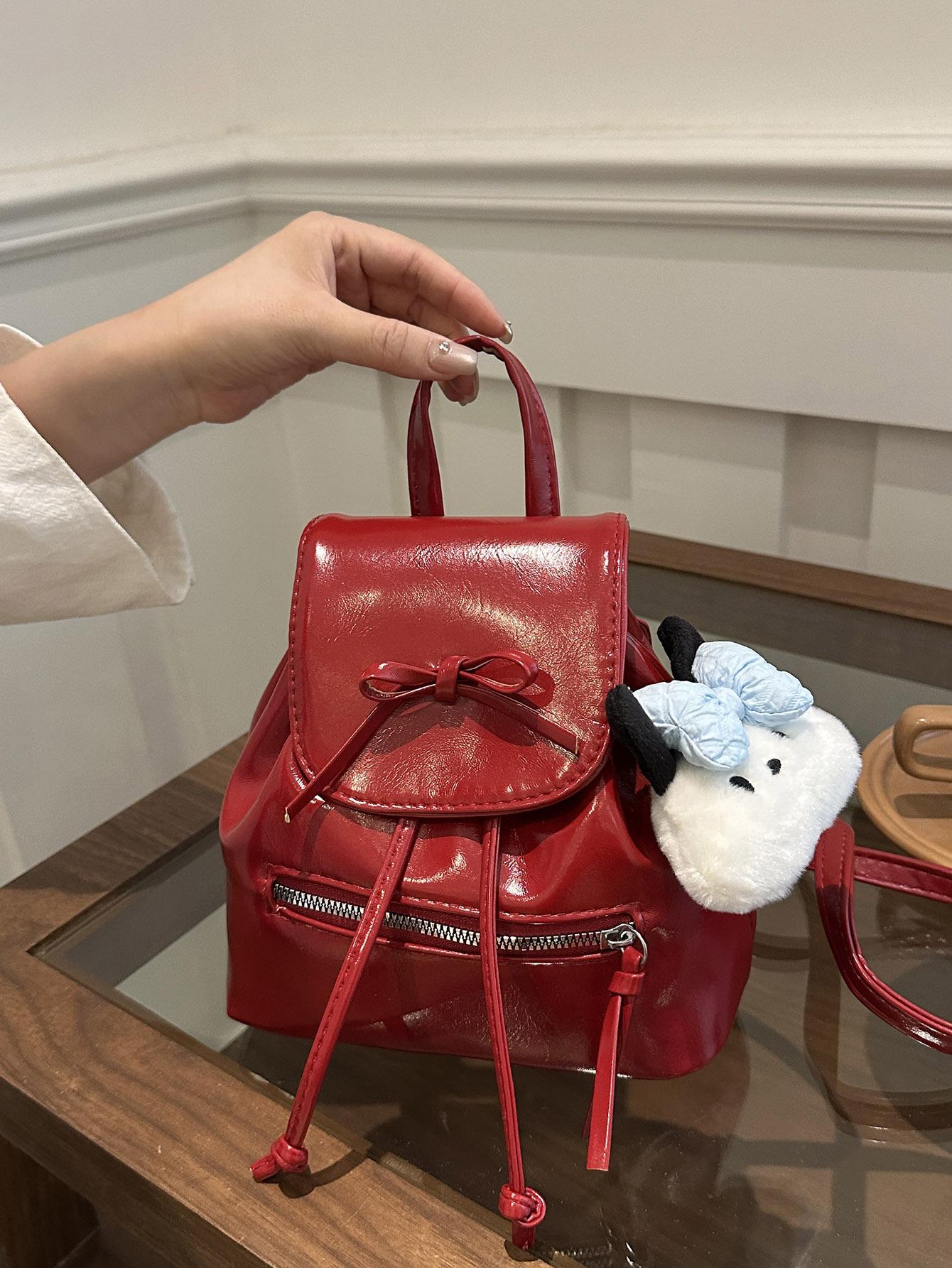 Premium foreign style niche red women s backpack 2025 new fashion versatile backpack mini student schoolbag
Premium foreign style niche red women s backpack 2025 new fashion versatile backpack mini student schoolbag