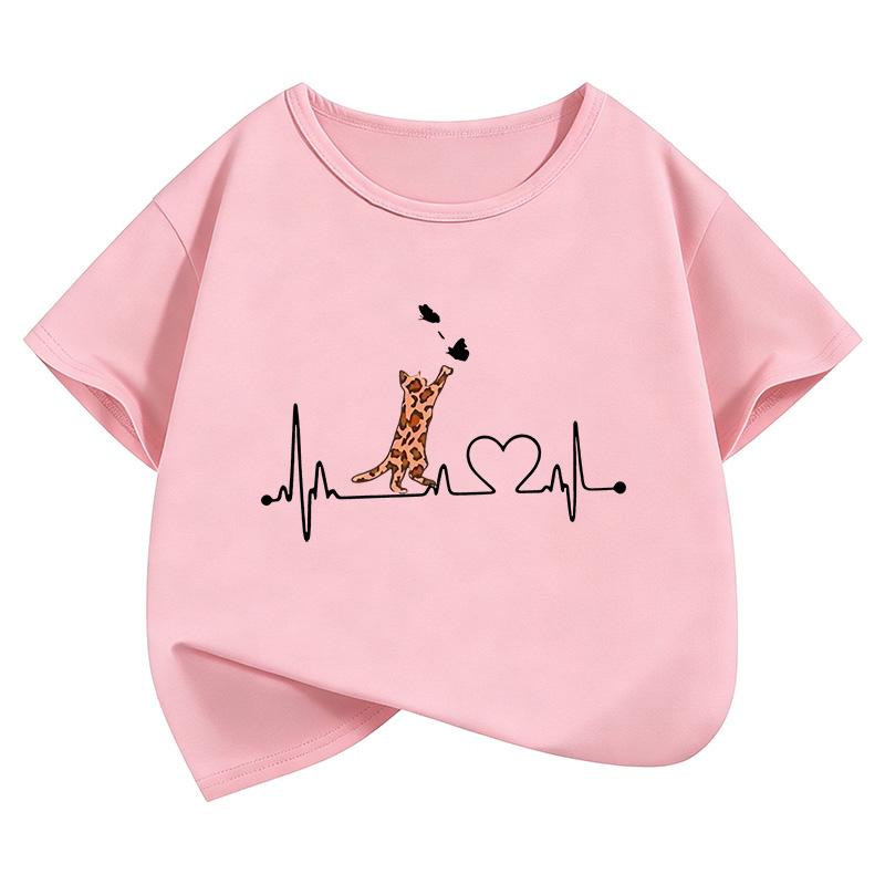 Love Heart with Cat Funny T Shirts Manga Kids Children s T-shirt Boys Girls Summer Spring Casual Top Tee Shirt Short Sleeve 100 рожевий
Love Heart with Cat Funny T Shirts Manga Kids Children s T-shirt Boys Girls Summer Spring Casual Top Tee Shirt Short Sleeve 100 рожевий