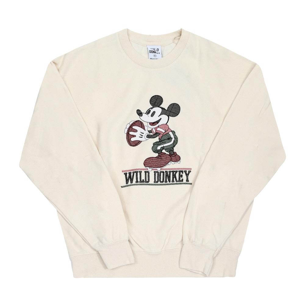 Wilddonkey Mickey Unisex Sweatshirt Fg Miky Football Natural FG-MIKY FOOTBALL NATURAL (XL)
Wilddonkey Mickey Unisex Sweatshirt Fg Miky Football Natural FG-MIKY FOOTBALL NATURAL (XL)