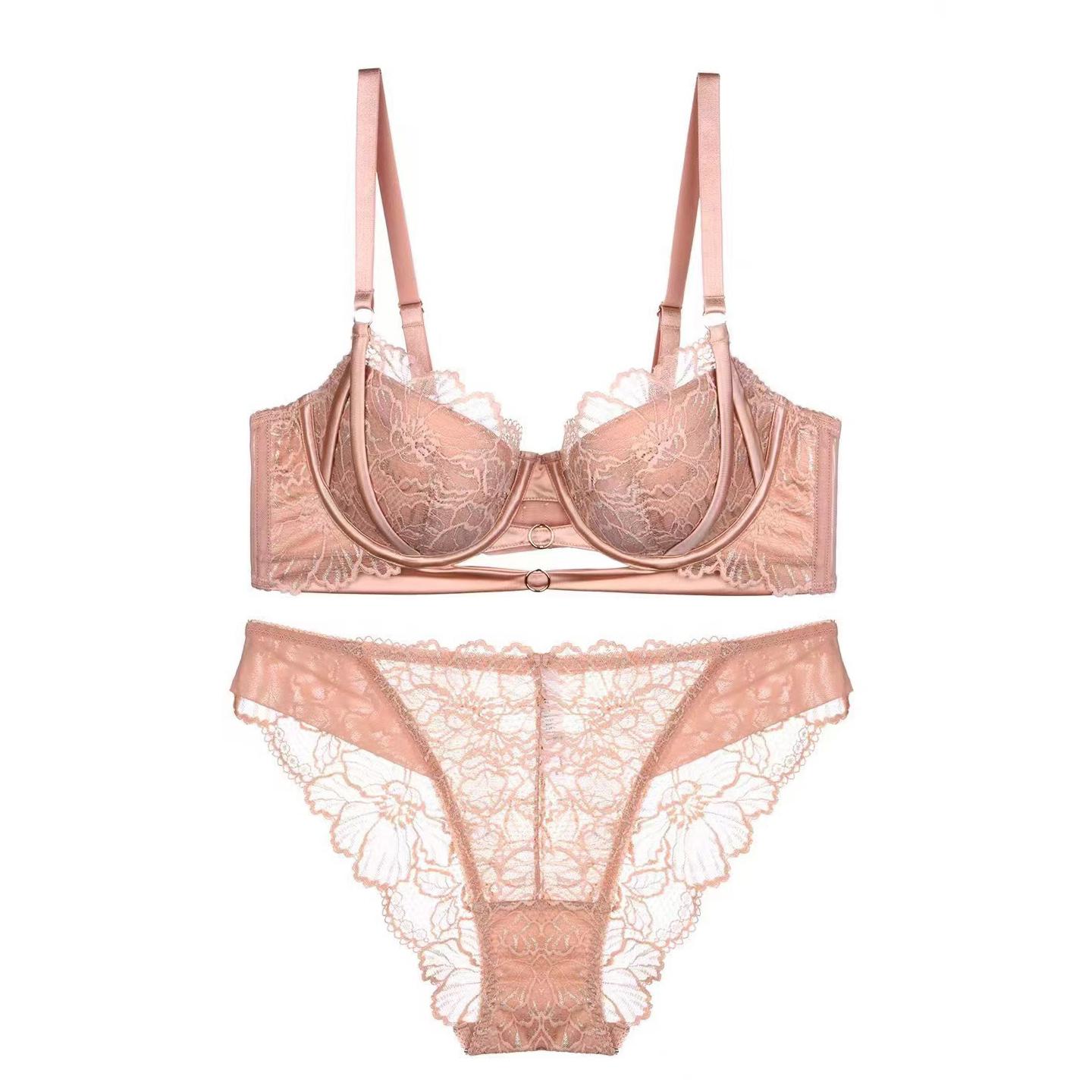 Комплекты женского нижнего белья Сексуальный кружевной ажурный тонкий бюстгальтер с цветочным принтом Тонкие трусики Летнее нижнее белье 85B розовый
Комплекты женского нижнего белья Сексуальный кружевной ажурный тонкий бюстгальтер с цветочным принтом Тонкие трусики Летнее нижнее белье 85B розовый