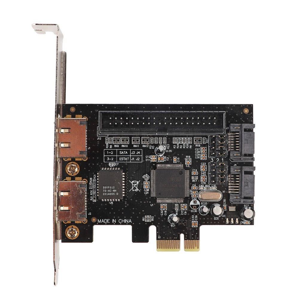 3Gb/s PCIe Adapter Card 2 Port PCIe To ESATA Adapter Practical PCIe To SATAs Adapter PC Upgrad
3Gb/s PCIe Adapter Card 2 Port PCIe To ESATA Adapter Practical PCIe To SATAs Adapter PC Upgrad