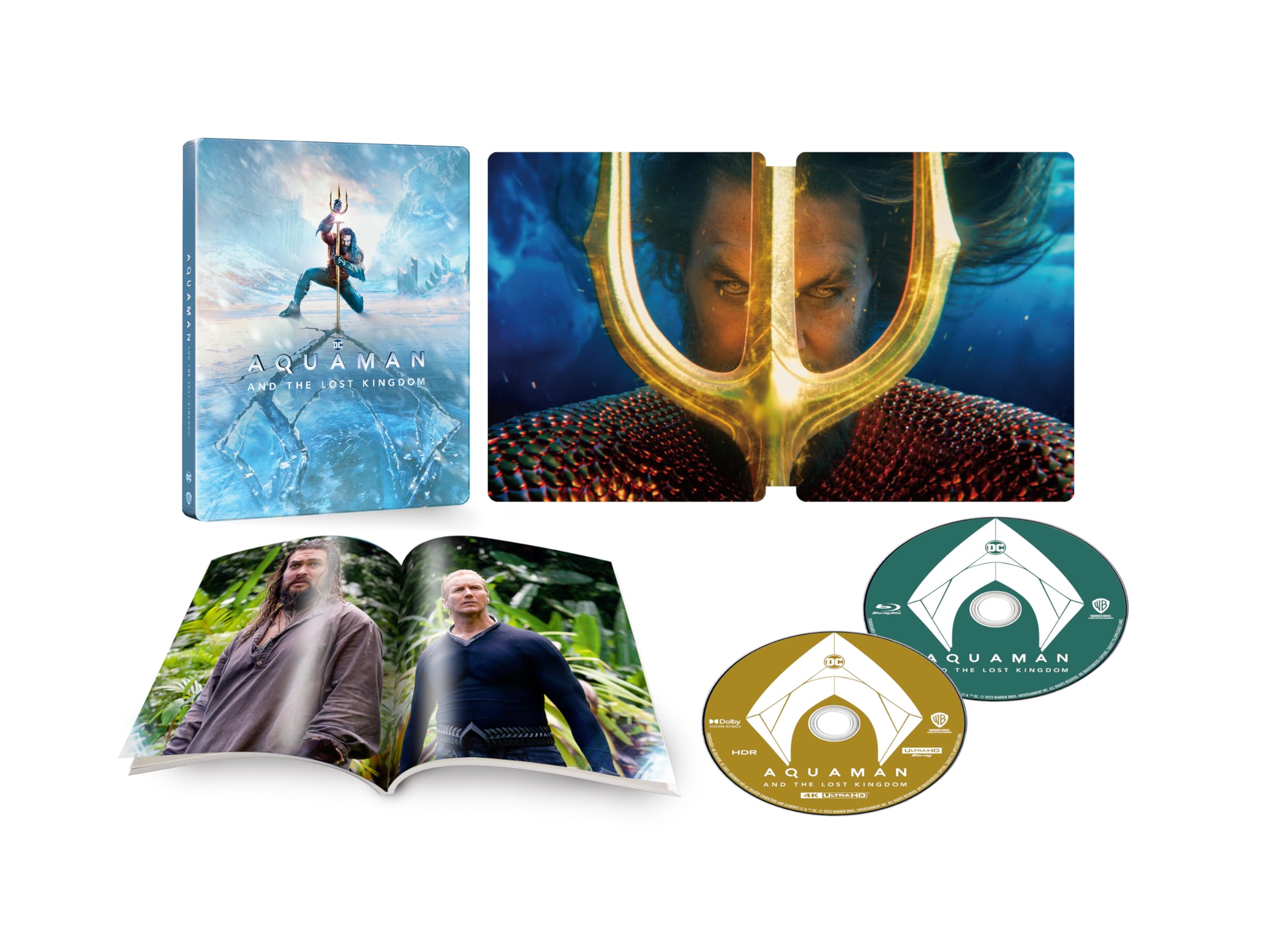 Press Limited The Lost Kingdom ULTRA HD Steelbook Edition Set with ULTRA HD (First Edition) Aquaman (4K & Blu-ray Set) (2-Disc Booklet) [4K +
Press Limited The Lost Kingdom ULTRA HD Steelbook Edition Set with ULTRA HD (First Edition) Aquaman (4K & Blu-ray Set) (2-Disc Booklet) [4K +