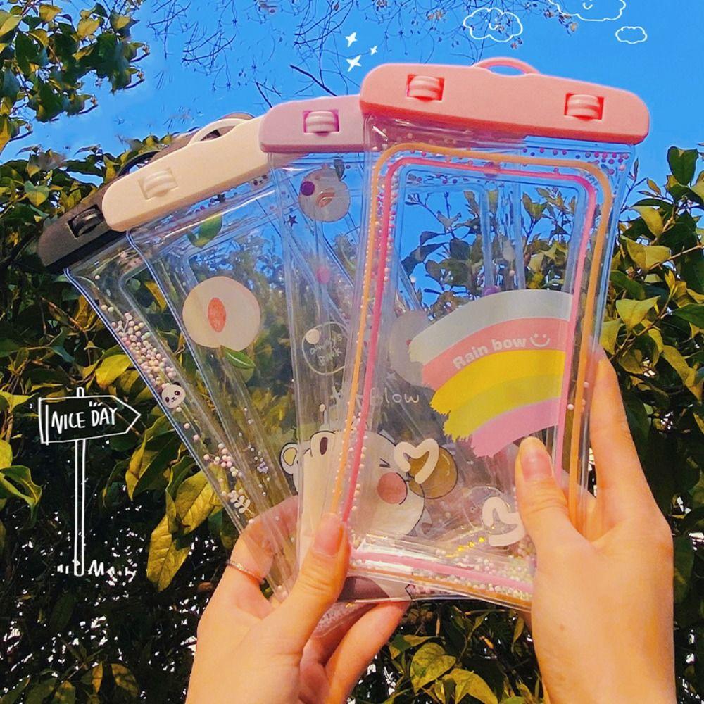 PVC Mobile Phone Waterproof Case Touchscreen Screen Rainproof Bag Beach Diving Travel
PVC Mobile Phone Waterproof Case Touchscreen Screen Rainproof Bag Beach Diving Travel