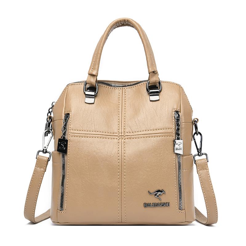 Vintage Style Shoulder Bags for Women Casual Ladies Simple Messenger Crossbody Sac Senior Leather Tote Bag Multi-pockets Handbag хакі
Vintage Style Shoulder Bags for Women Casual Ladies Simple Messenger Crossbody Sac Senior Leather Tote Bag Multi-pockets Handbag хакі