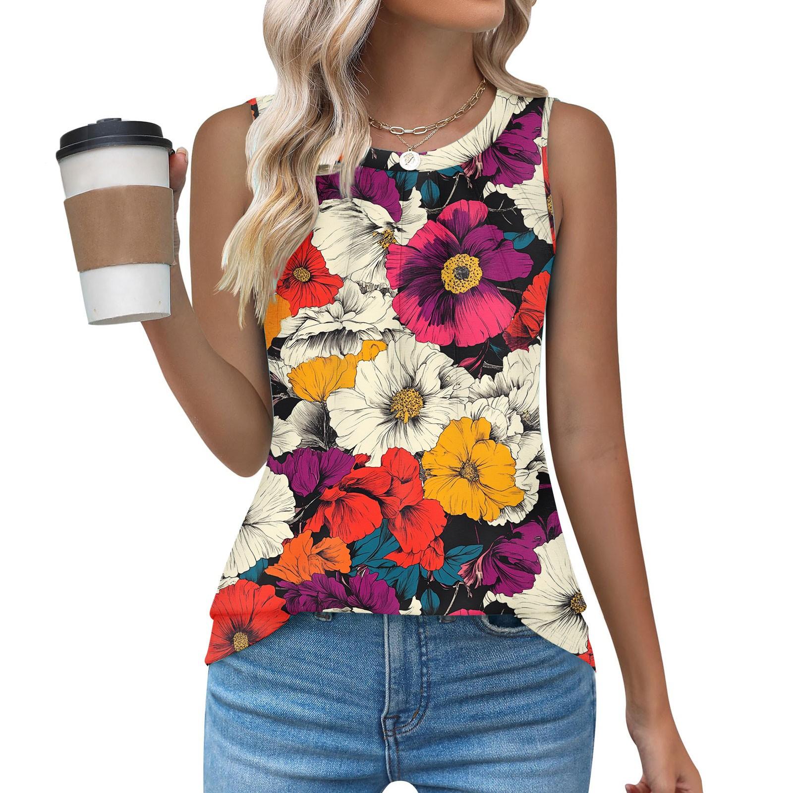Womens Casual O Neck Loose Sleeveless Top T-shirt Summer Tank Tops For Women Tank Camisole Sleeveless Basic Tops L червоний
Womens Casual O Neck Loose Sleeveless Top T-shirt Summer Tank Tops For Women Tank Camisole Sleeveless Basic Tops L червоний