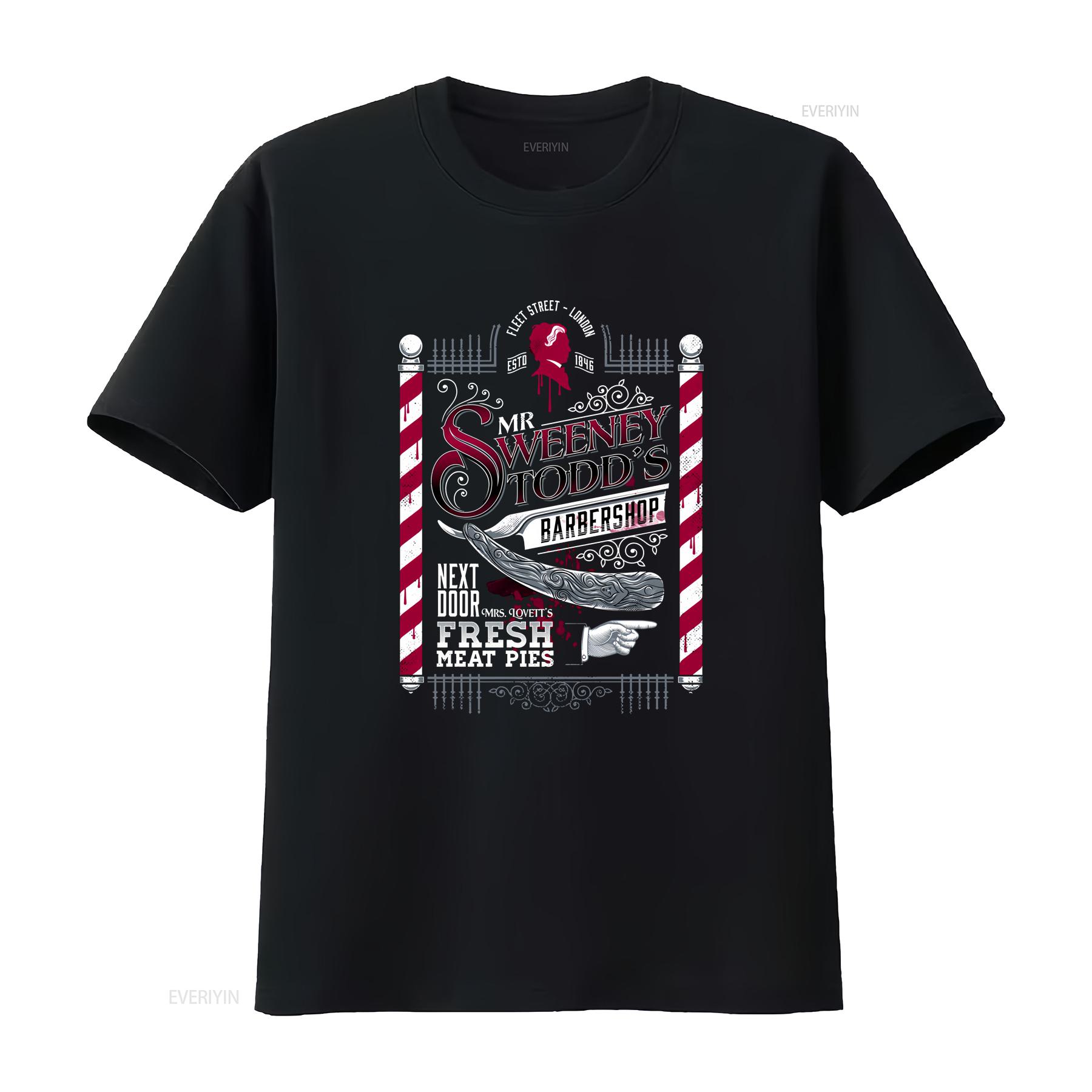 Sweeney Todd Barber of Fleet Street T Shirt Cotton Meat Pie Sizes 2022 vintage Washed Slightly Casual Versatile Stretched Soft 4XL
Sweeney Todd Barber of Fleet Street T Shirt Cotton Meat Pie Sizes 2022 vintage Washed Slightly Casual Versatile Stretched Soft 4XL