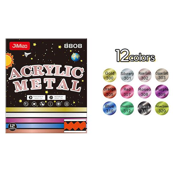 Art Makers Dual Tips Graffiti Metallic Color Acrylic Marker Pen for Drawing, no smudge, waterproof
Art Makers Dual Tips Graffiti Metallic Color Acrylic Marker Pen for Drawing, no smudge, waterproof