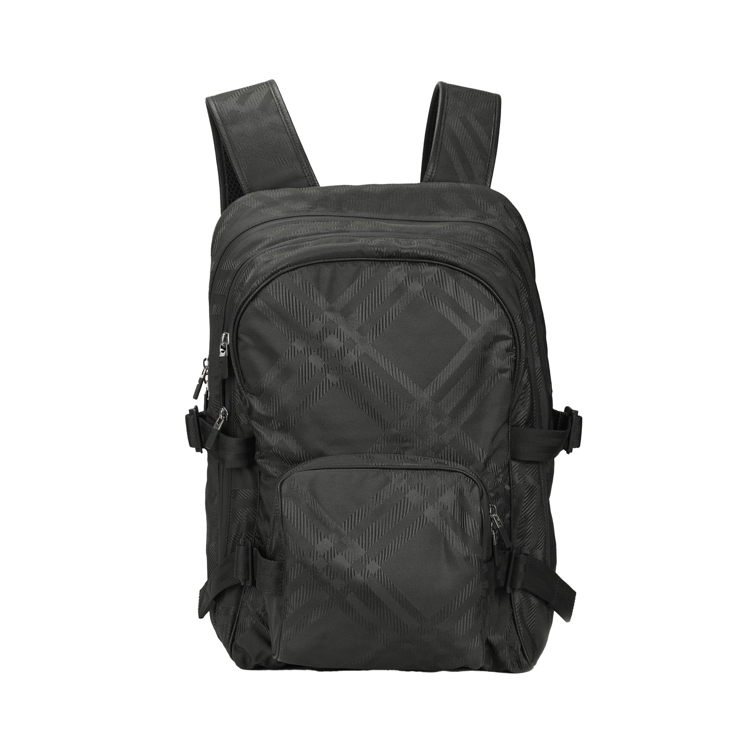 Burberry Check Nylon Backpack, Luxury Black Lightweight Travel Rucksack for Men, Daily Commute & School Use 80808401 Basic Set (Bag+Dust Bag)
Burberry Check Nylon Backpack, Luxury Black Lightweight Travel Rucksack for Men, Daily Commute & School Use 80808401 Basic Set (Bag+Dust Bag)