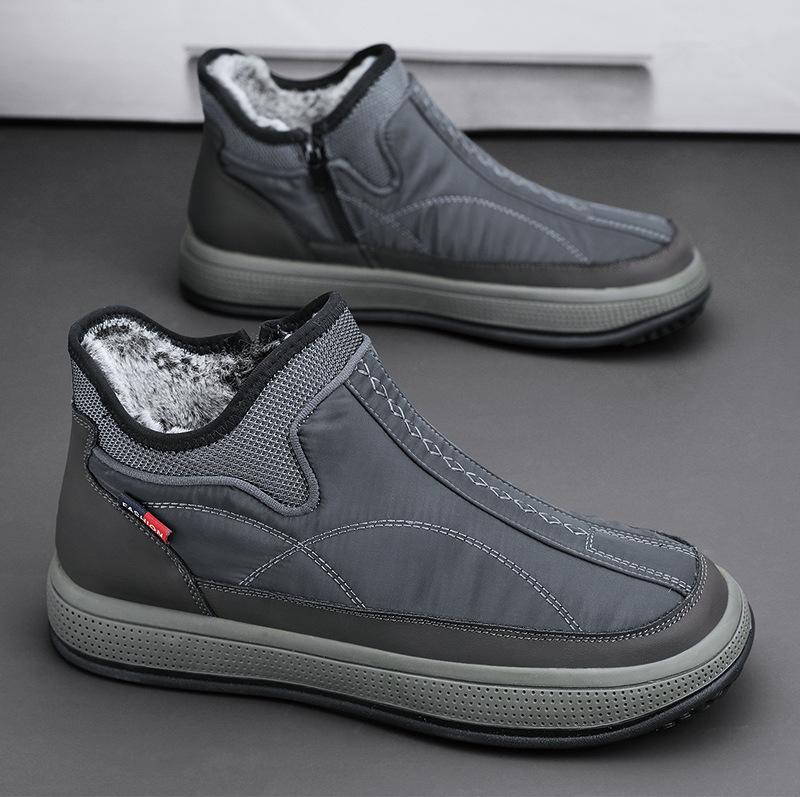 Old Beijing cotton shoes men s waterproof and non-slip one-pedal winter velvet thickened warm cloth shoes high-top elderly snow boots 39 чёрный
Old Beijing cotton shoes men s waterproof and non-slip one-pedal winter velvet thickened warm cloth shoes high-top elderly snow boots 39 чёрный