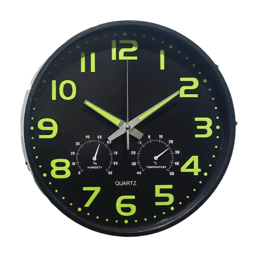 Humidity Glow in the Dark Wall Clock Silent Quartz Wall Clock Modern Luminous Wall Clock Kitchen чорний
Humidity Glow in the Dark Wall Clock Silent Quartz Wall Clock Modern Luminous Wall Clock Kitchen чорний