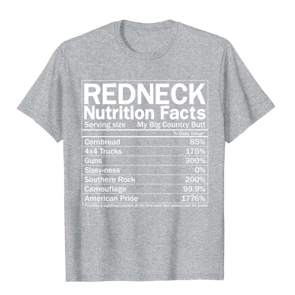 Redneck Nutrition Facts Funny Version 2 Short Sleeve T-Shirt Cotton T Shirt For Men Fitness T Shirt Cheap Tight 4XL
Redneck Nutrition Facts Funny Version 2 Short Sleeve T-Shirt Cotton T Shirt For Men Fitness T Shirt Cheap Tight 4XL