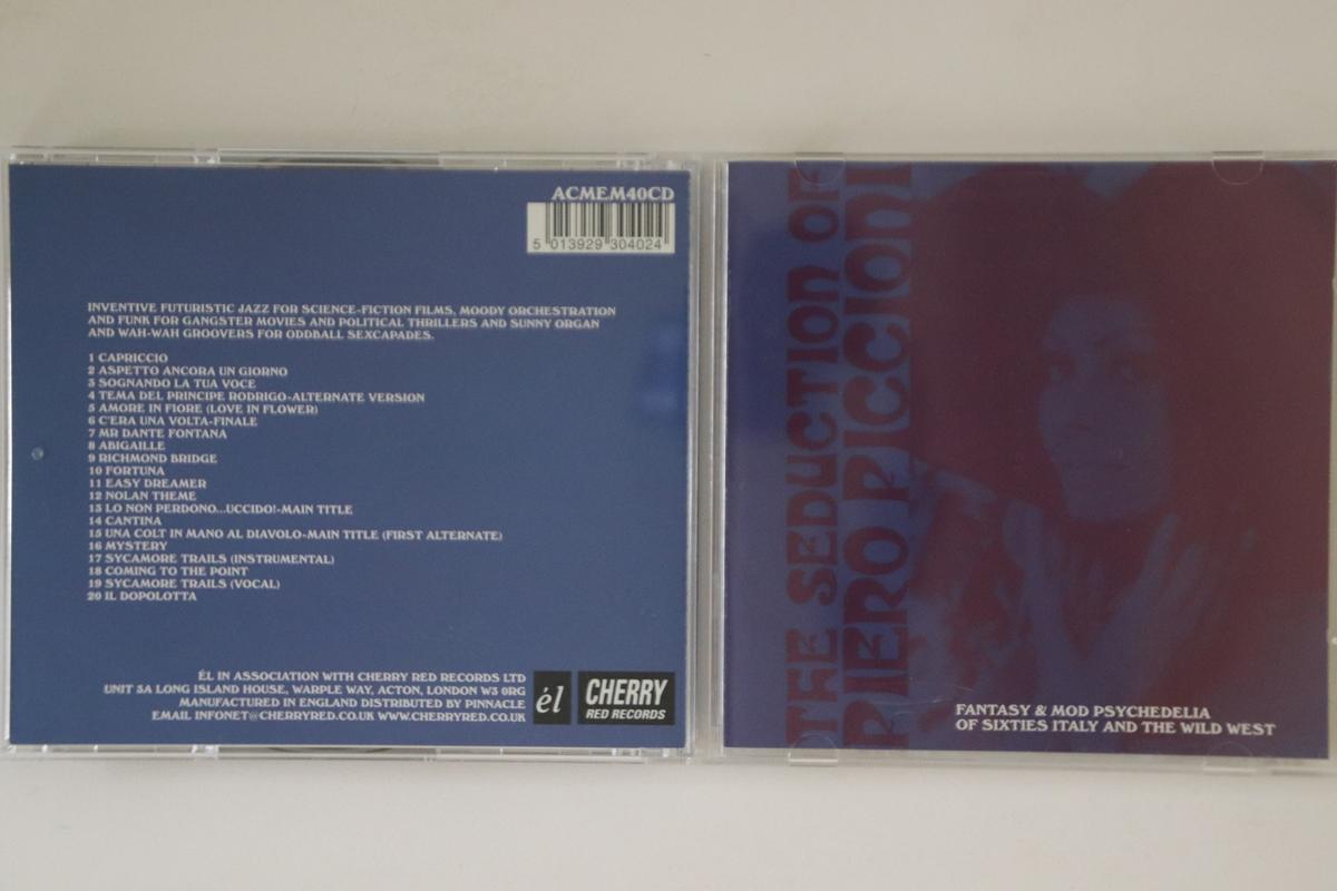 CD PIERO PICCIONI - The Seduction Of Piero Piccioni ACMEM40CD EL 2005 UK Soundtracks & Musicals Used
CD PIERO PICCIONI - The Seduction Of Piero Piccioni ACMEM40CD EL 2005 UK Soundtracks & Musicals Used