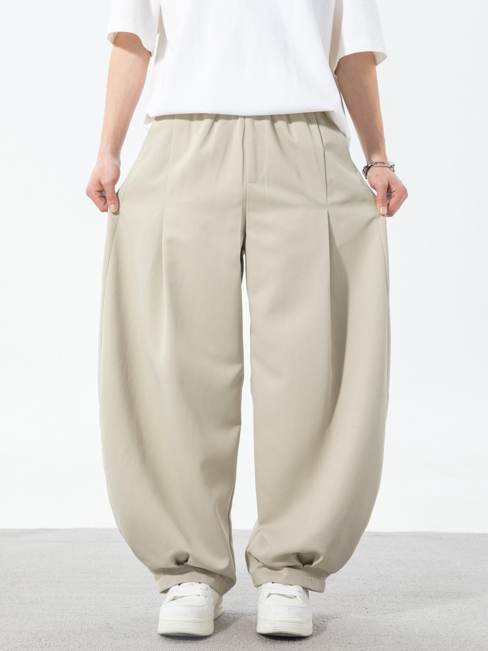 Loose,fitting, Slightly Tapered Wide,leg Casual Pants M білий
Loose,fitting, Slightly Tapered Wide,leg Casual Pants M білий