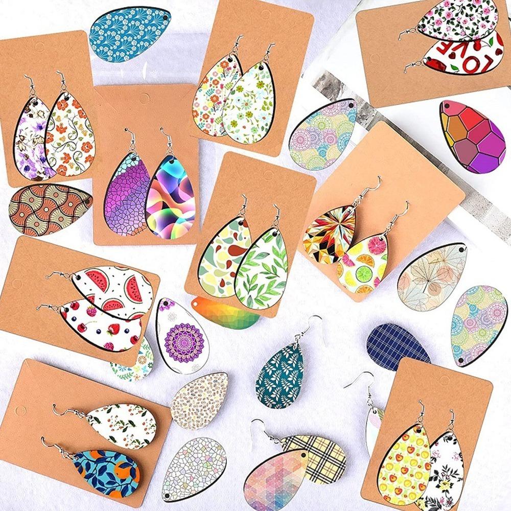 50pcs White Sublimation Earring Blanks Set Water Droplets Earring Blanks Kit Holiday Gifts
50pcs White Sublimation Earring Blanks Set Water Droplets Earring Blanks Kit Holiday Gifts