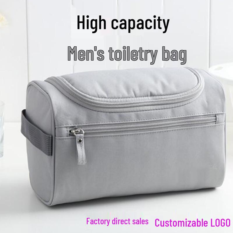 Portable Travel Wash Bag: Large Capacity, Simple Makeup & Toiletry Storage, Customizable with Logo
Portable Travel Wash Bag: Large Capacity, Simple Makeup & Toiletry Storage, Customizable with Logo