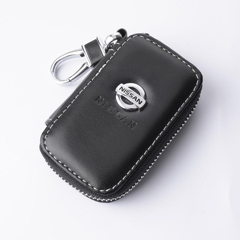 Mini Leather Car Key Case Cover Bag Protect Accessory For Nissan 350Z 370Z Altima Qashqai Serena Sylphy X-Trail Livina MARCH
Mini Leather Car Key Case Cover Bag Protect Accessory For Nissan 350Z 370Z Altima Qashqai Serena Sylphy X-Trail Livina MARCH