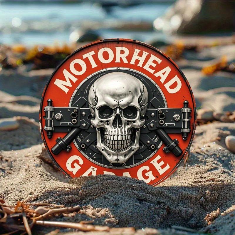 2d Flat 20*20cm, Retro Wooden Logo for Motorcycle Garage with Skull and Spark Plug, Rural Wooden Wall Decoration In Homes, Cafes, and Restaurants. 20*20cm
2d Flat 20*20cm, Retro Wooden Logo for Motorcycle Garage with Skull and Spark Plug, Rural Wooden Wall Decoration In Homes, Cafes, and Restaurants. 20*20cm