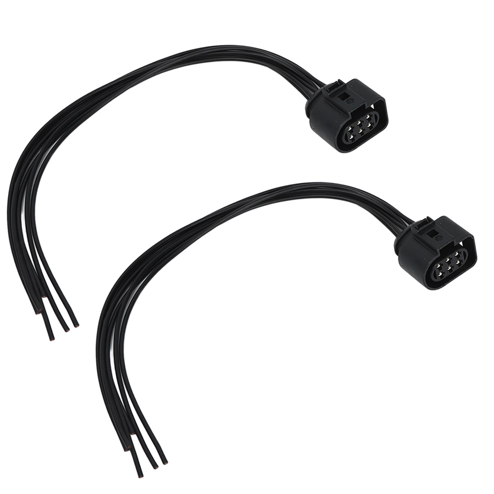 2Pcs 6 Pin Wired Connector Plug High Flexibility Stable Performance 1J0 973 733 for TT MK2
2Pcs 6 Pin Wired Connector Plug High Flexibility Stable Performance 1J0 973 733 for TT MK2
