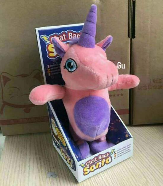Electric Talking Unicorn Plush Toy - Walks and Sings 72 Songs 20CM
Electric Talking Unicorn Plush Toy - Walks and Sings 72 Songs 20CM