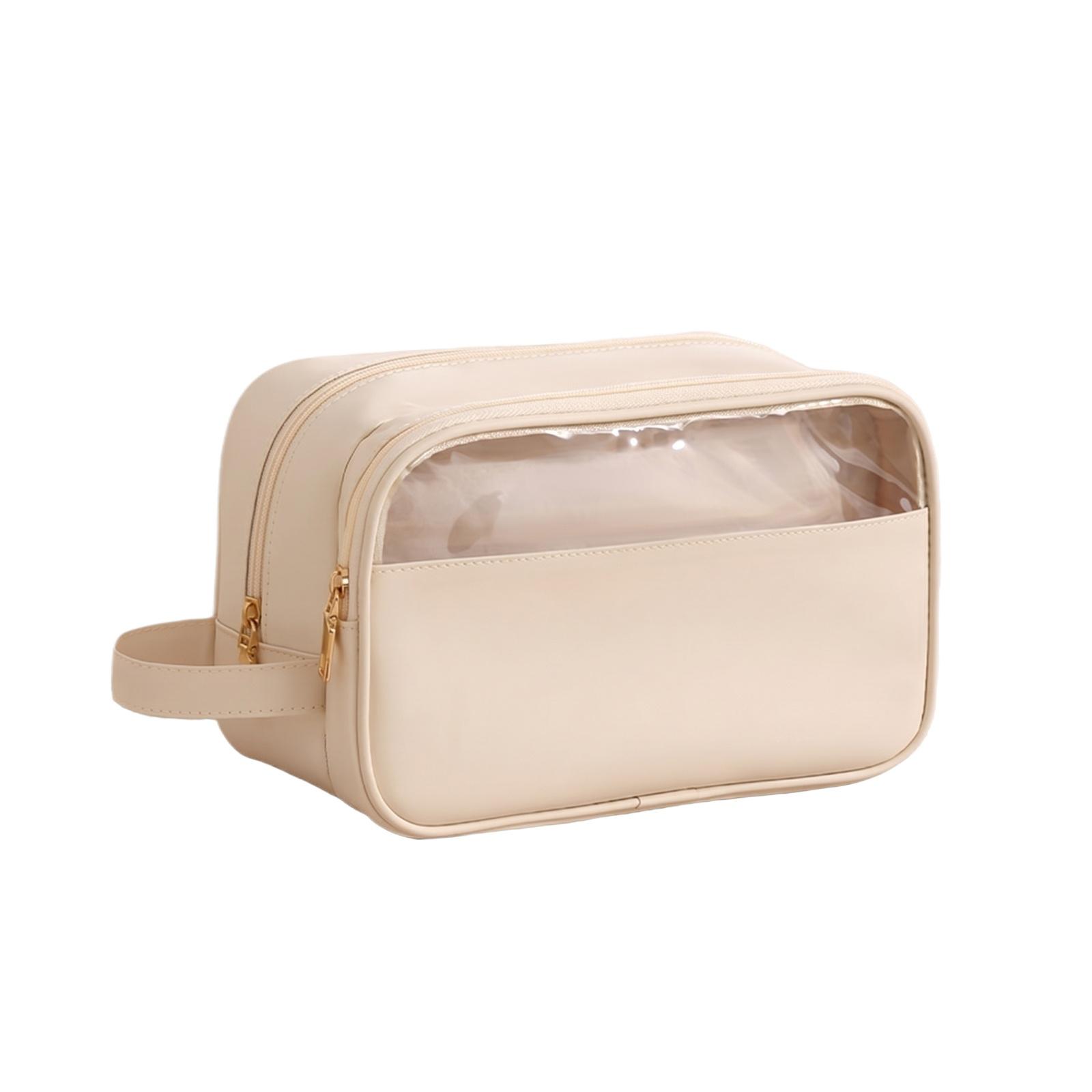 Travel Toiletry Bag Hanging Waterproof Cosmetic Organizer Double Layer Portable Wash Bag with Clear Window and Handle for Men and Women one size бежевый
Travel Toiletry Bag Hanging Waterproof Cosmetic Organizer Double Layer Portable Wash Bag with Clear Window and Handle for Men and Women one size бежевый