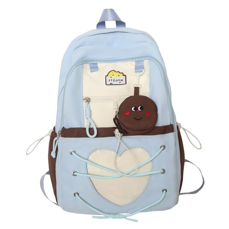 Multi-functional Student Schoolbag Women s Class Large Capacity Backpack синий
Multi-functional Student Schoolbag Women s Class Large Capacity Backpack синий