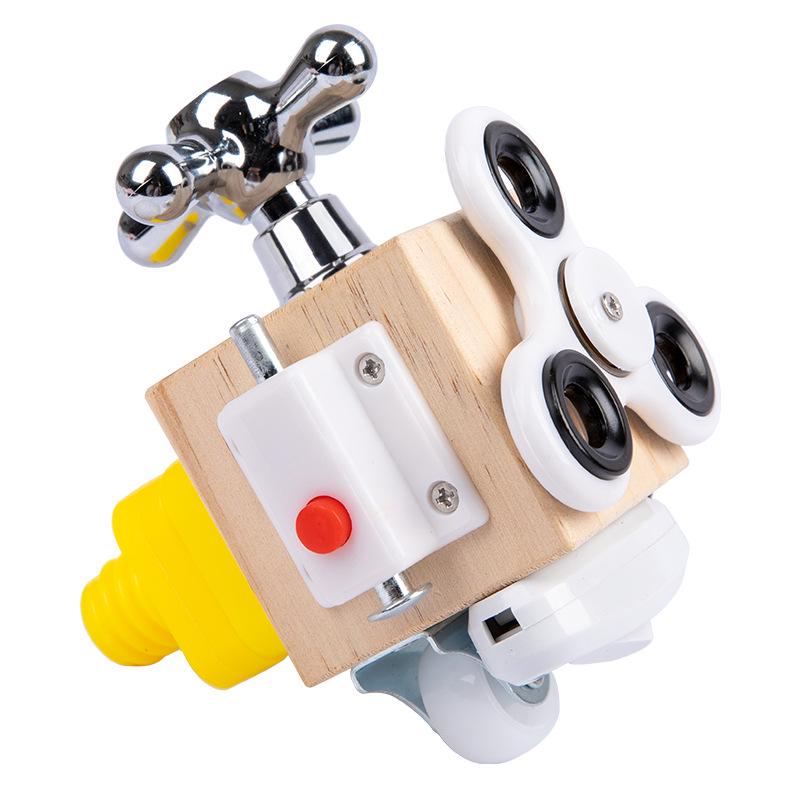 Busy Block Montessori Unlocking Toy for Children - Early Education Aid for Kindergarten
Busy Block Montessori Unlocking Toy for Children - Early Education Aid for Kindergarten